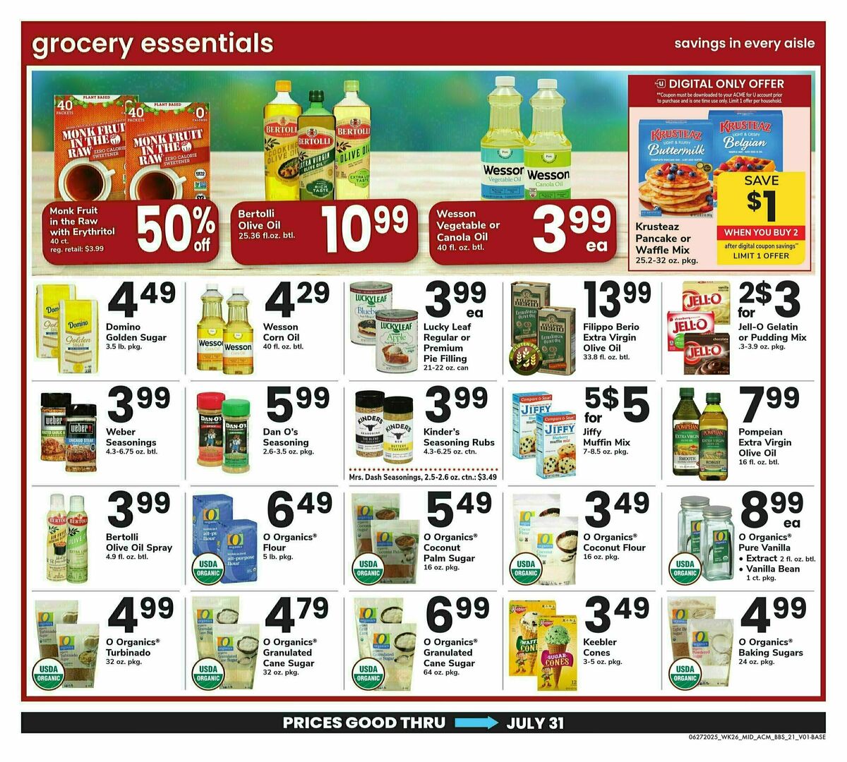 ACME Markets Big Book of Savings Weekly Ad from June 27