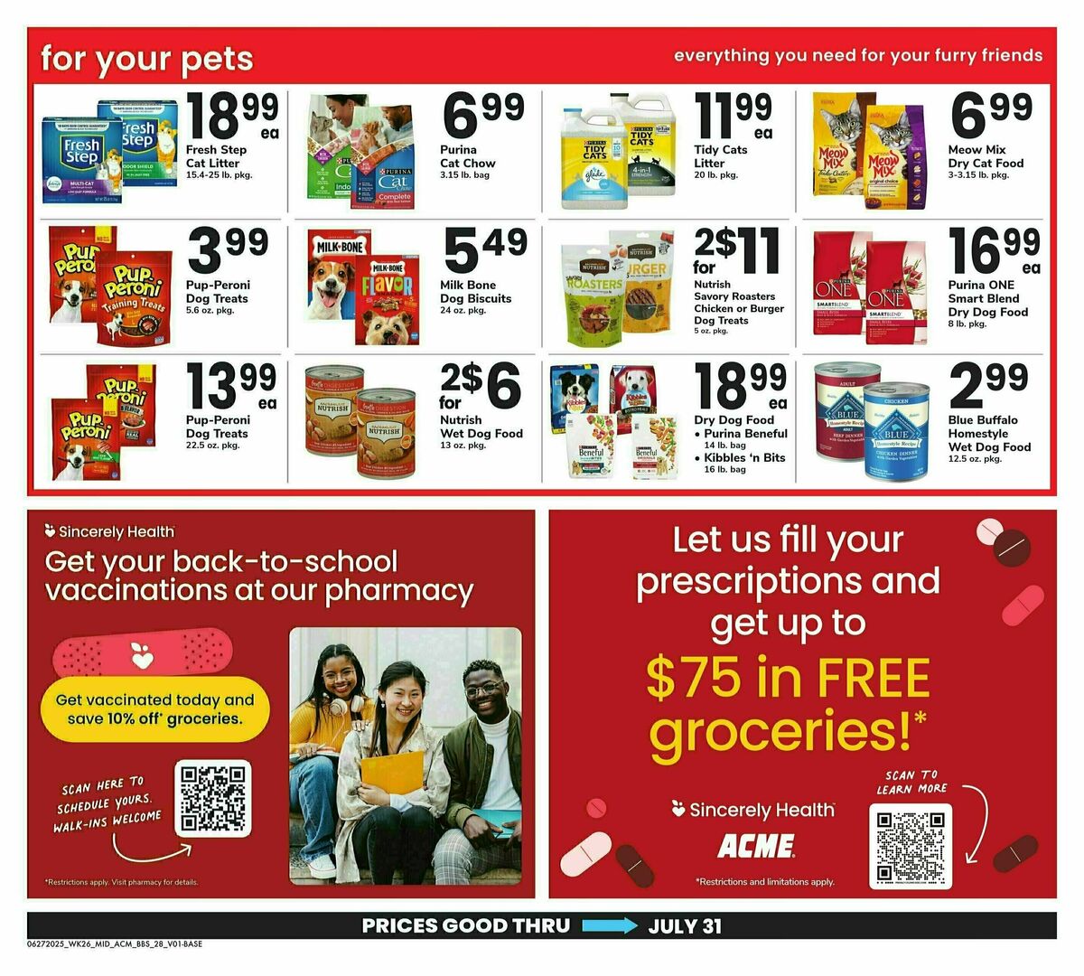 ACME Markets Big Book of Savings Weekly Ad from June 27