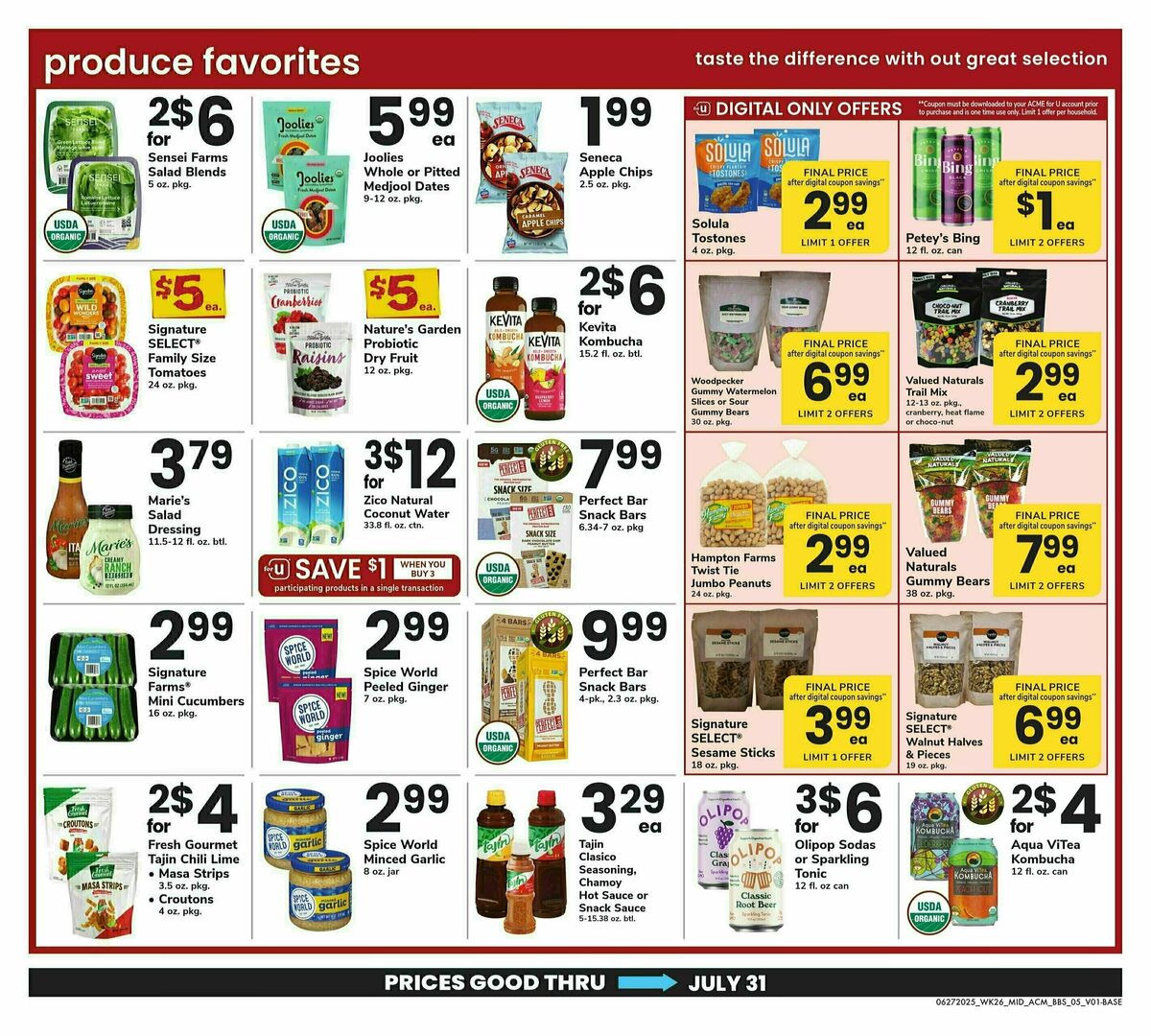 ACME Markets Big Book of Savings Weekly Ad from June 27