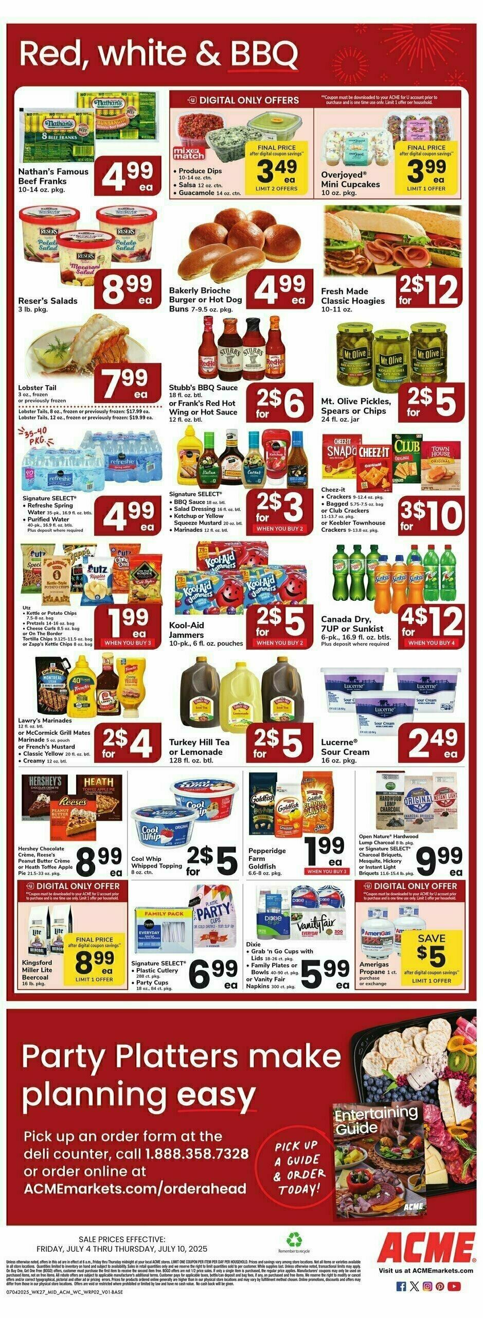 ACME Markets Weekly Ad from July 4