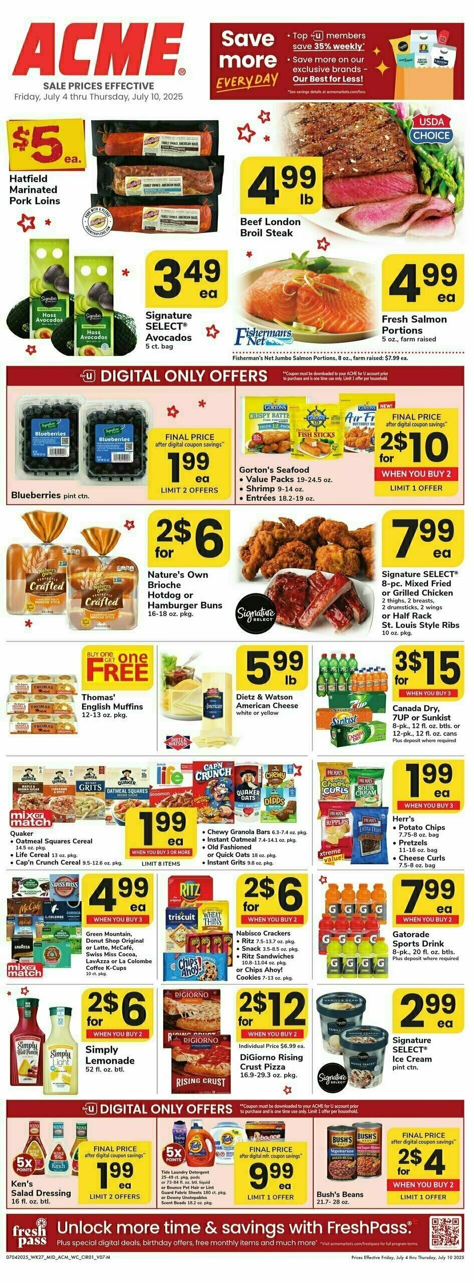 ACME Markets Weekly Ad from July 4