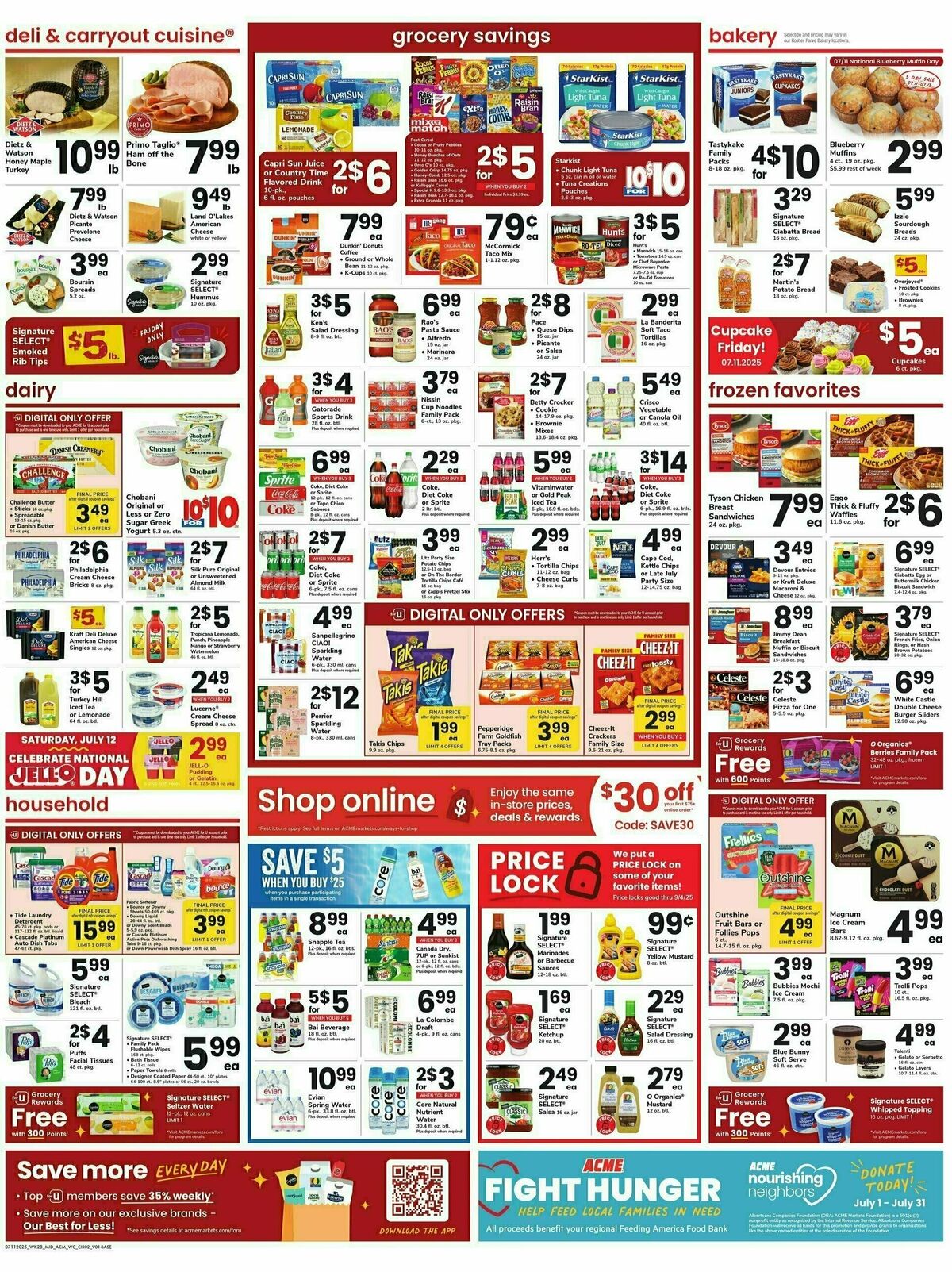 ACME Markets Weekly Ad from July 11