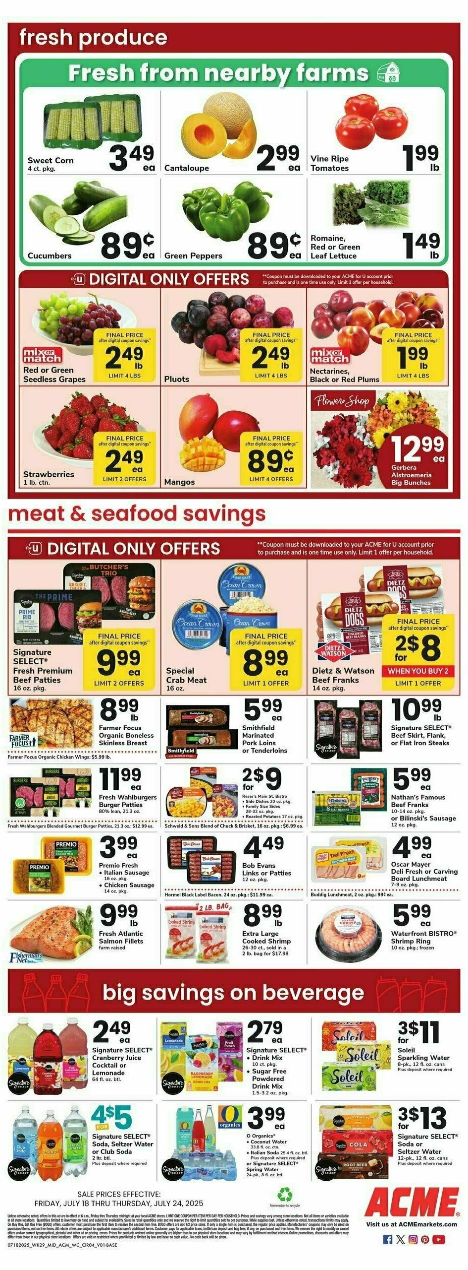 ACME Markets Weekly Ad from July 18