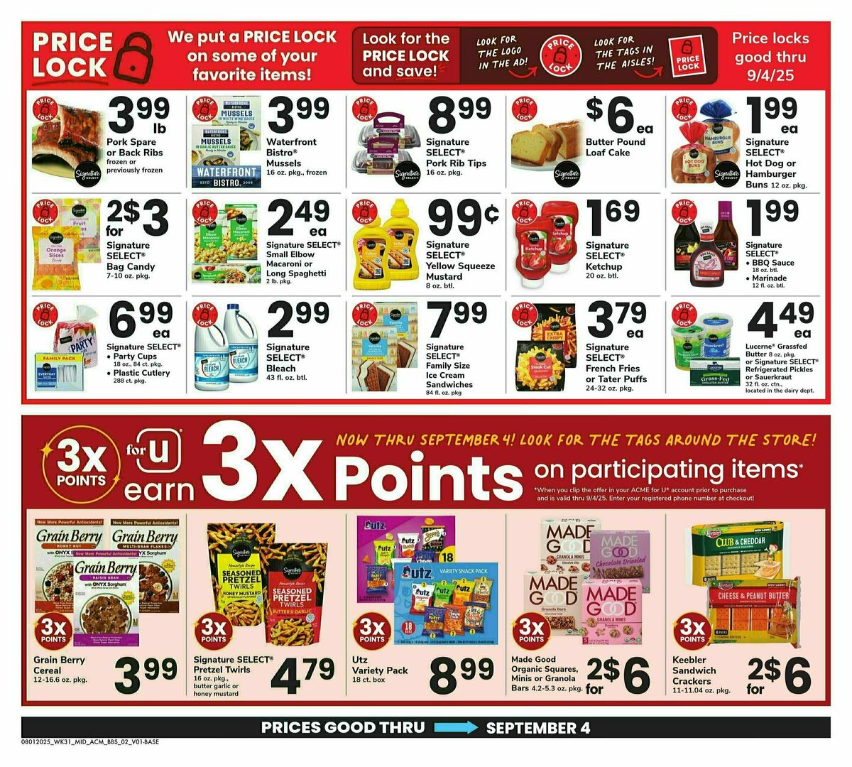 ACME Markets Big Book of Savings Weekly Ad from August 1