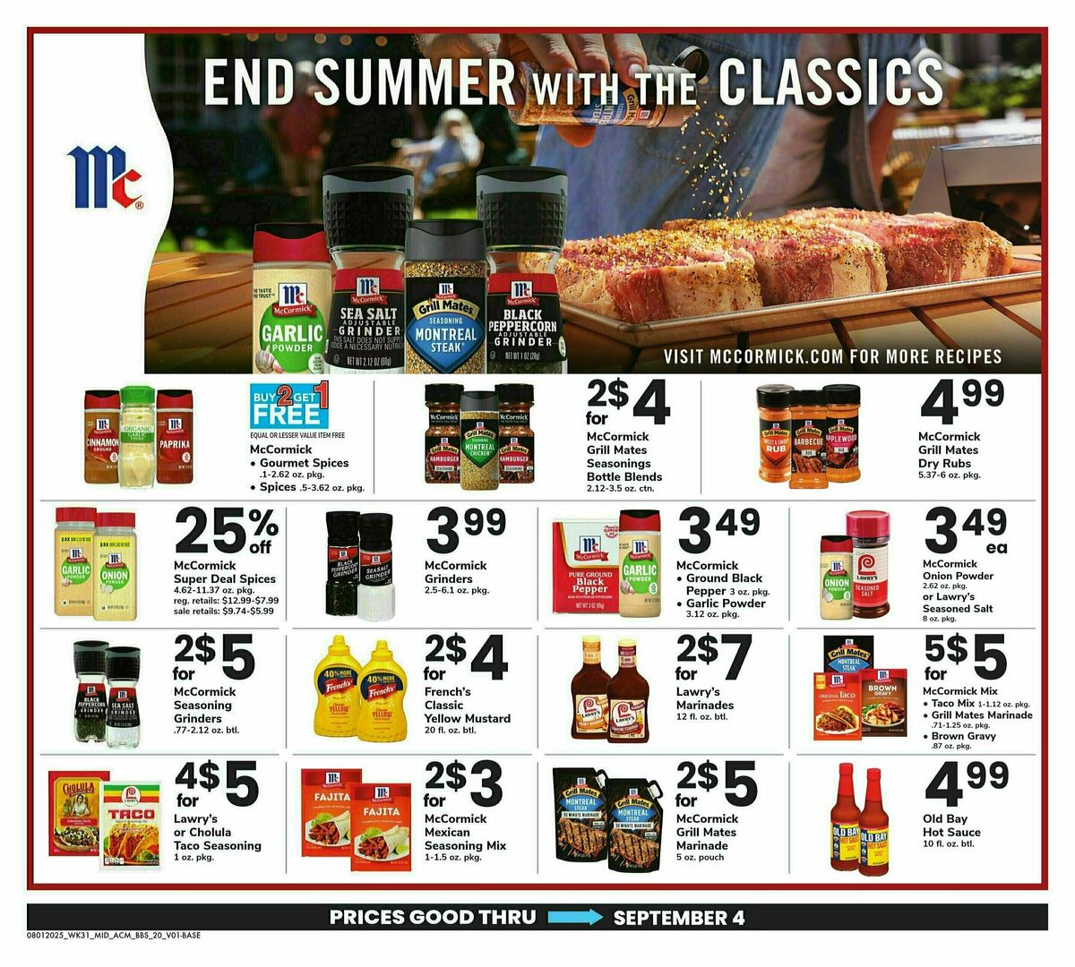 ACME Markets Big Book of Savings Weekly Ad from August 1