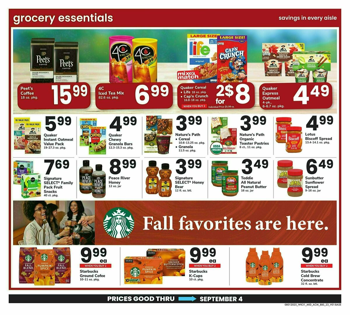 ACME Markets Big Book of Savings Weekly Ad from August 1