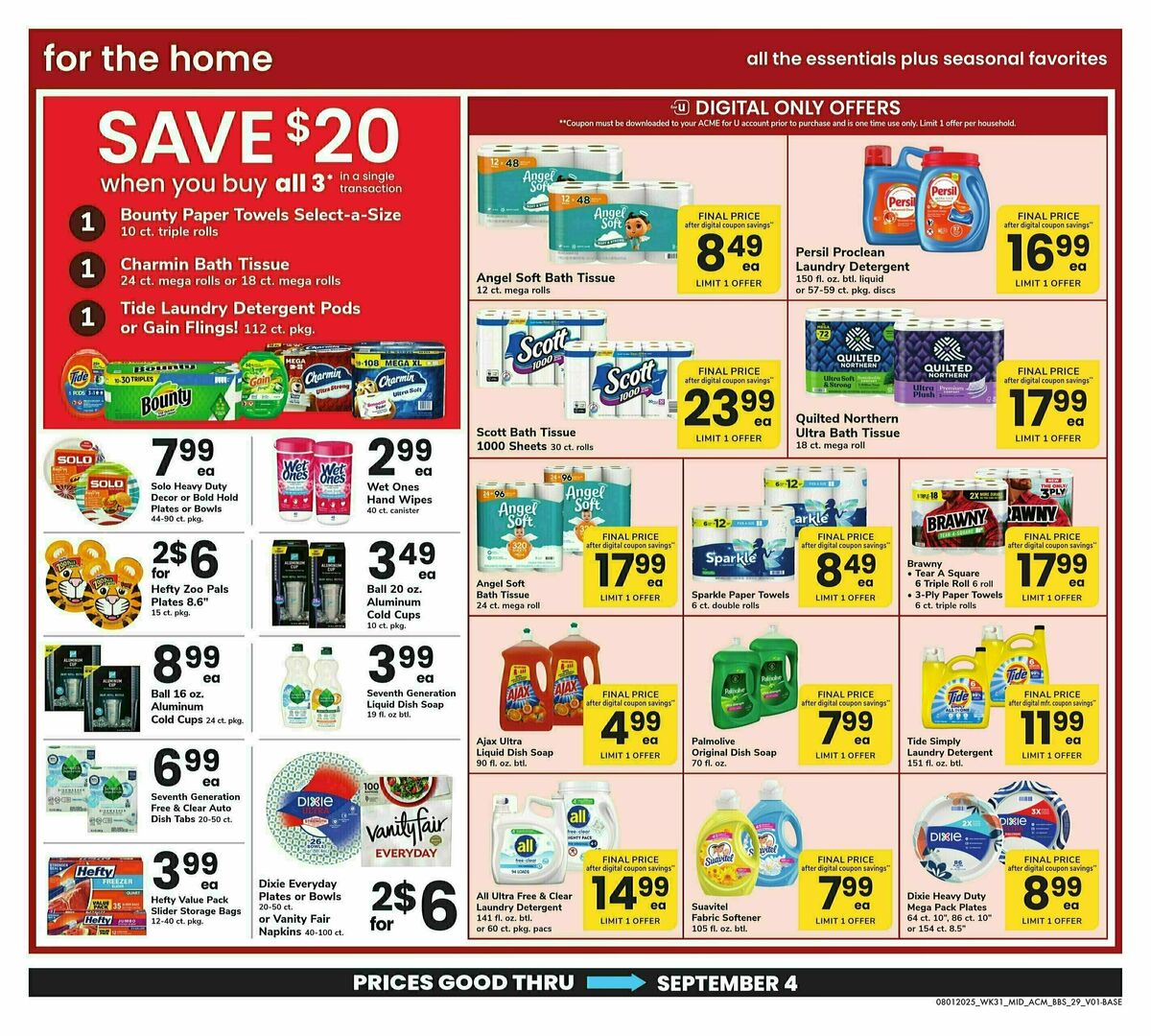 ACME Markets Big Book of Savings Weekly Ad from August 1