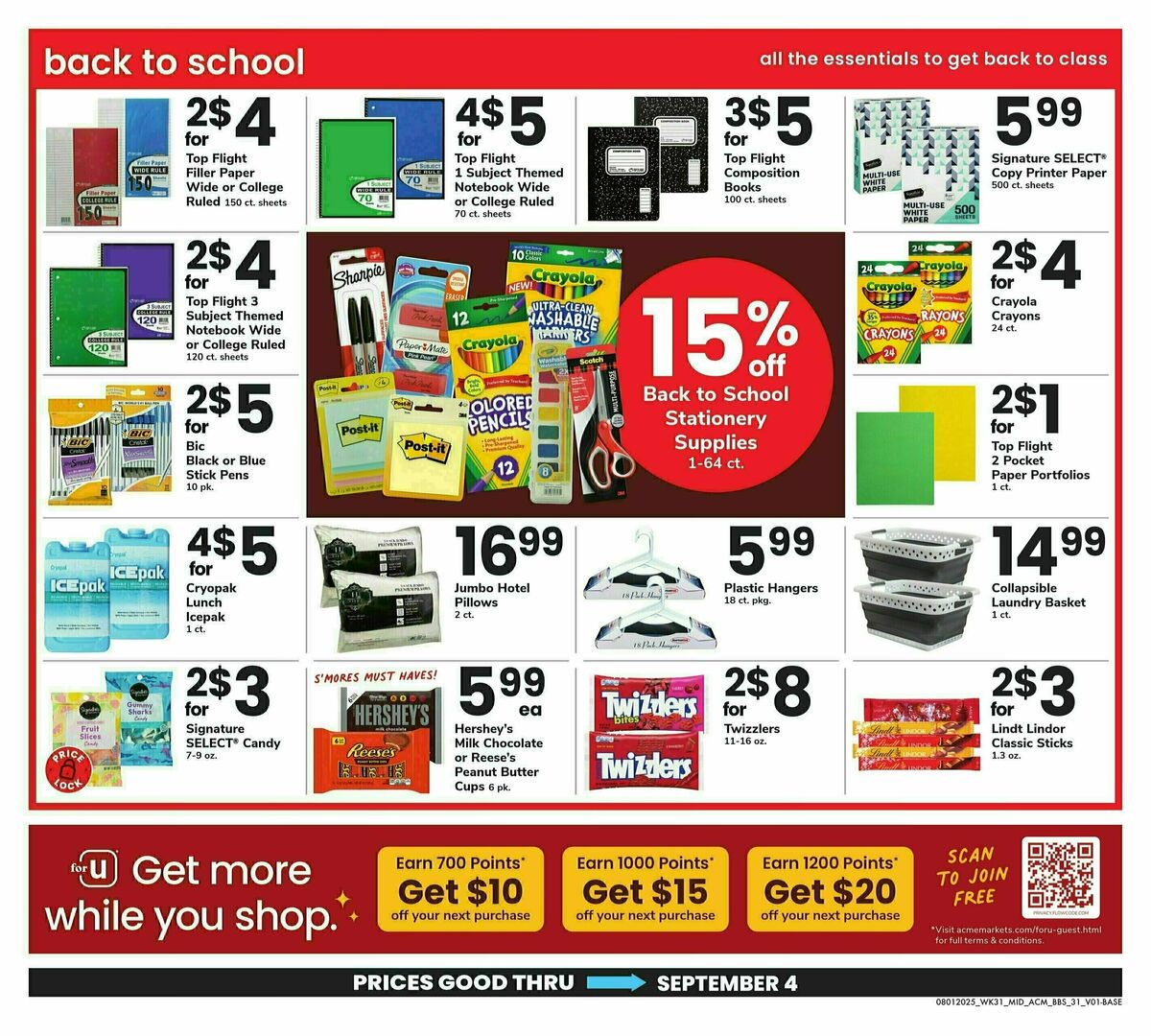ACME Markets Big Book of Savings Weekly Ad from August 1