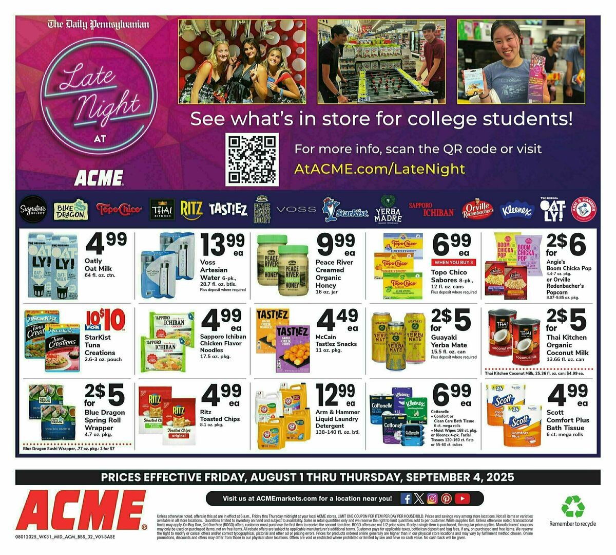 ACME Markets Big Book of Savings Weekly Ad from August 1