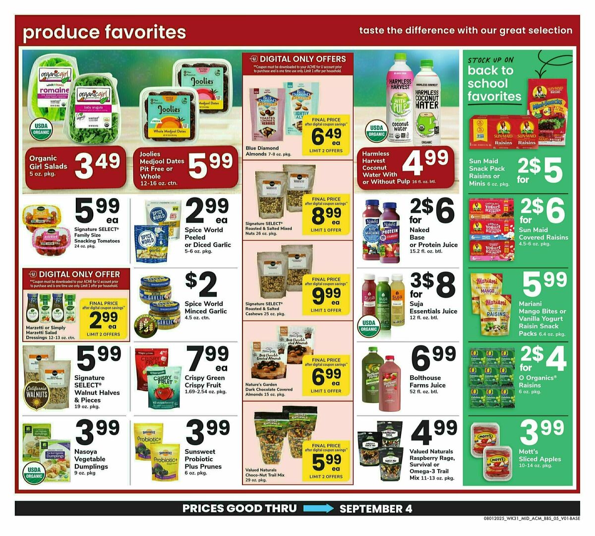 ACME Markets Big Book of Savings Weekly Ad from August 1