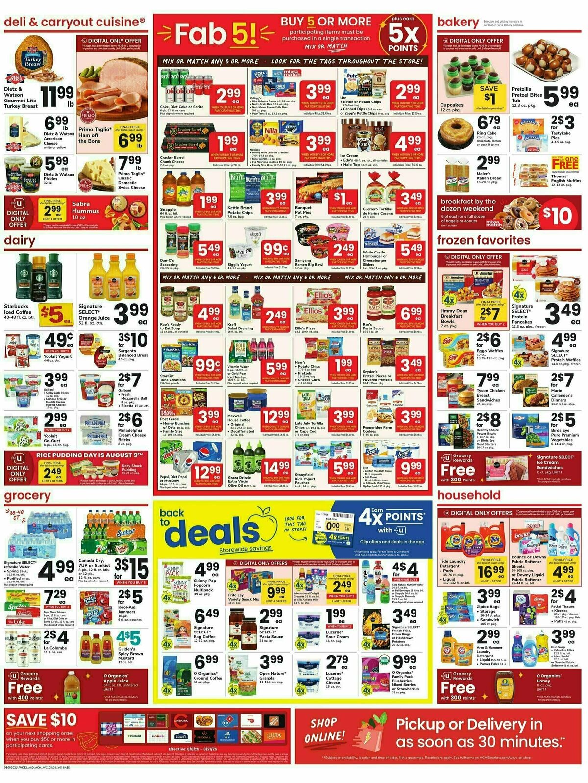 ACME Markets Weekly Ad from August 8