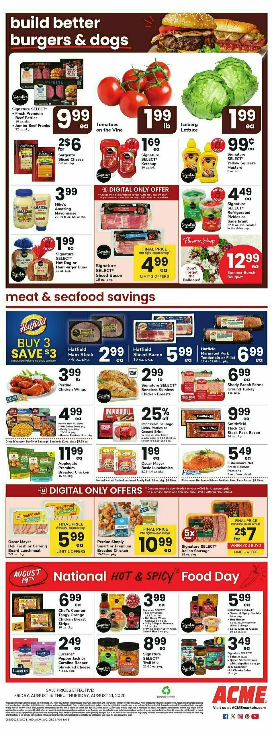 ACME Markets Weekly Ad from August 15