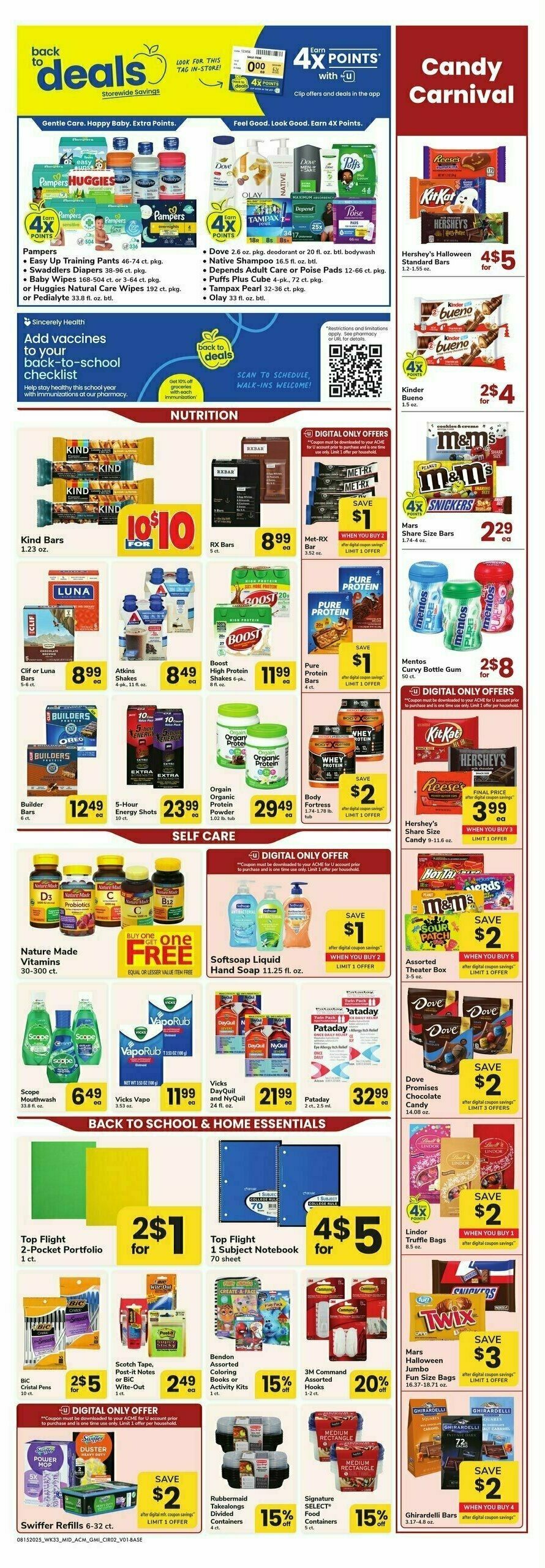 ACME Markets Weekly Ad from August 15