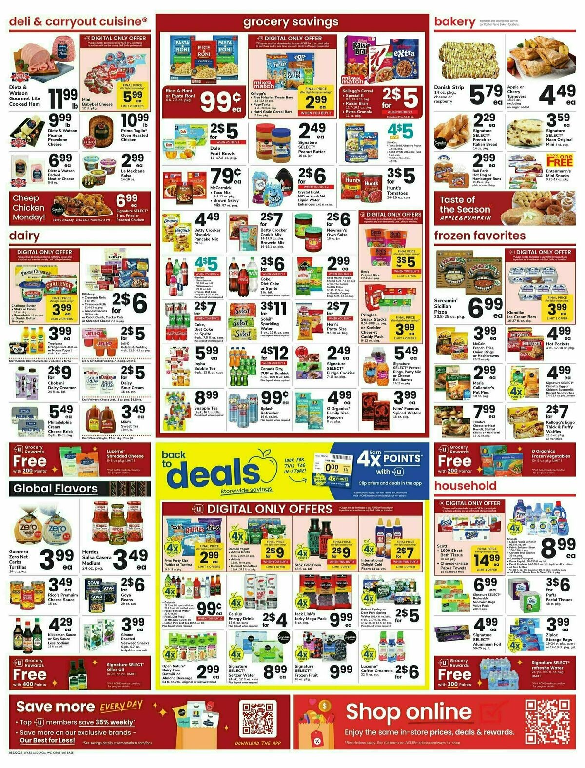 ACME Markets Weekly Ad from August 22
