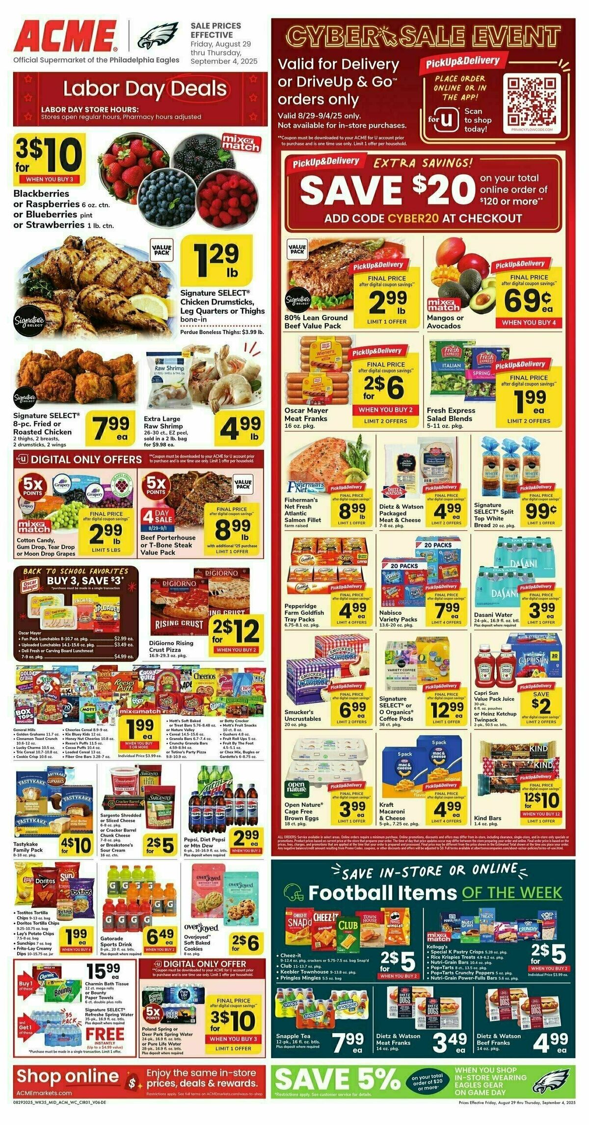 ACME Markets Weekly Ad from August 29