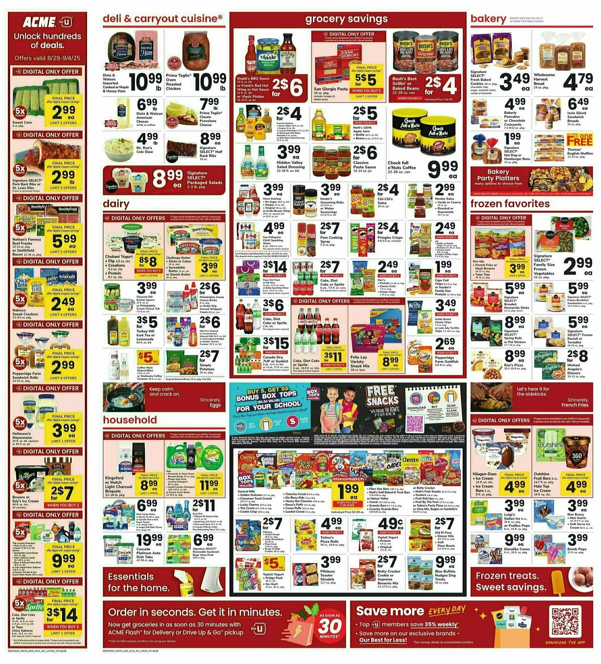 ACME Markets Weekly Ad from August 29