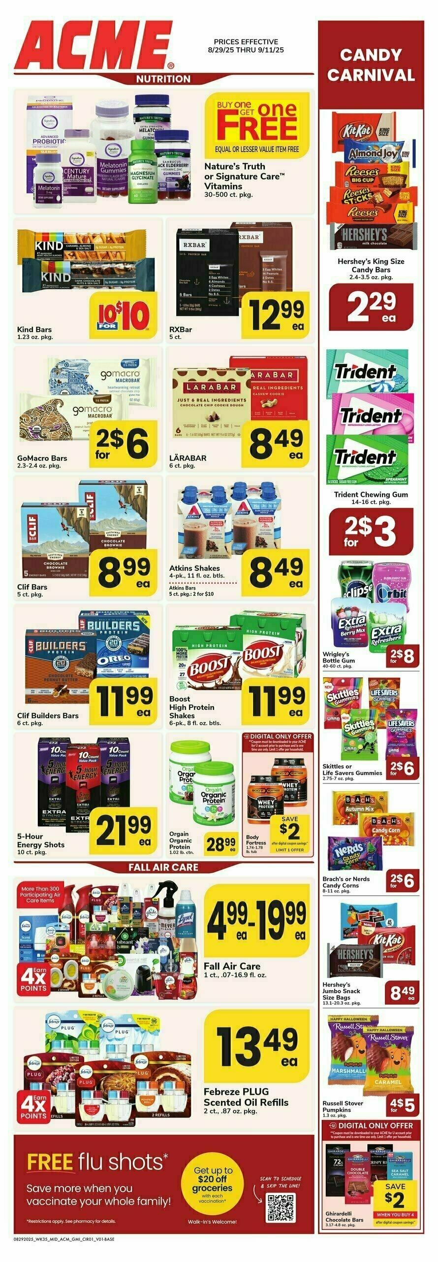 ACME Markets Health, Home & Beauty Weekly Ad from August 29