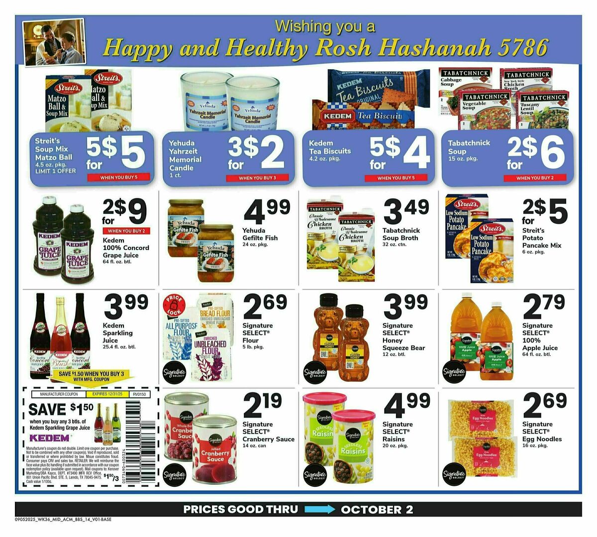 ACME Markets Big Book of Savings Weekly Ad from September 5