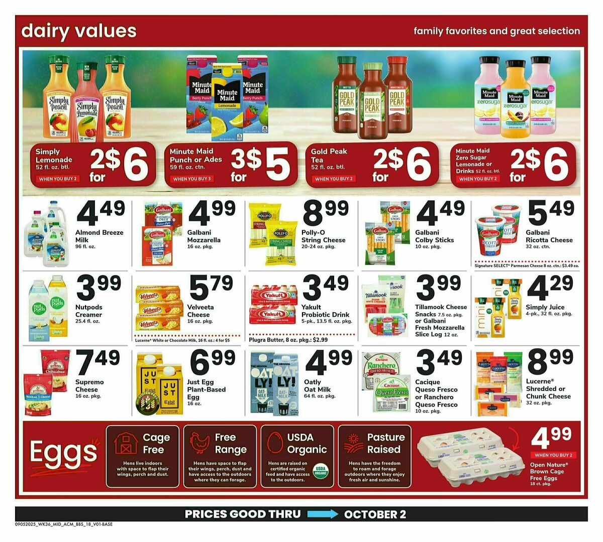 ACME Markets Big Book of Savings Weekly Ad from September 5