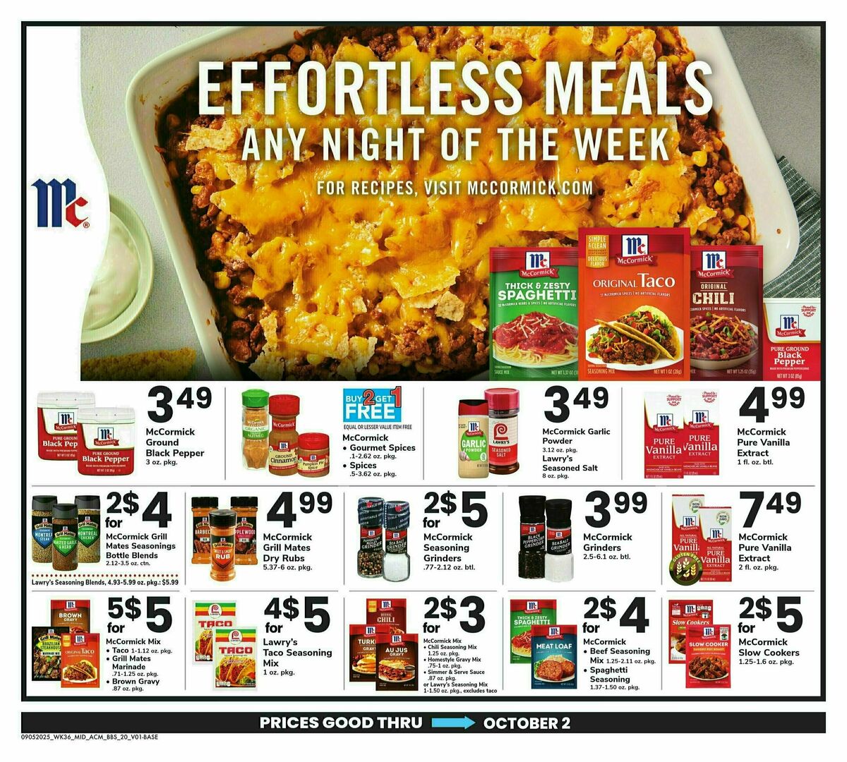 ACME Markets Big Book of Savings Weekly Ad from September 5