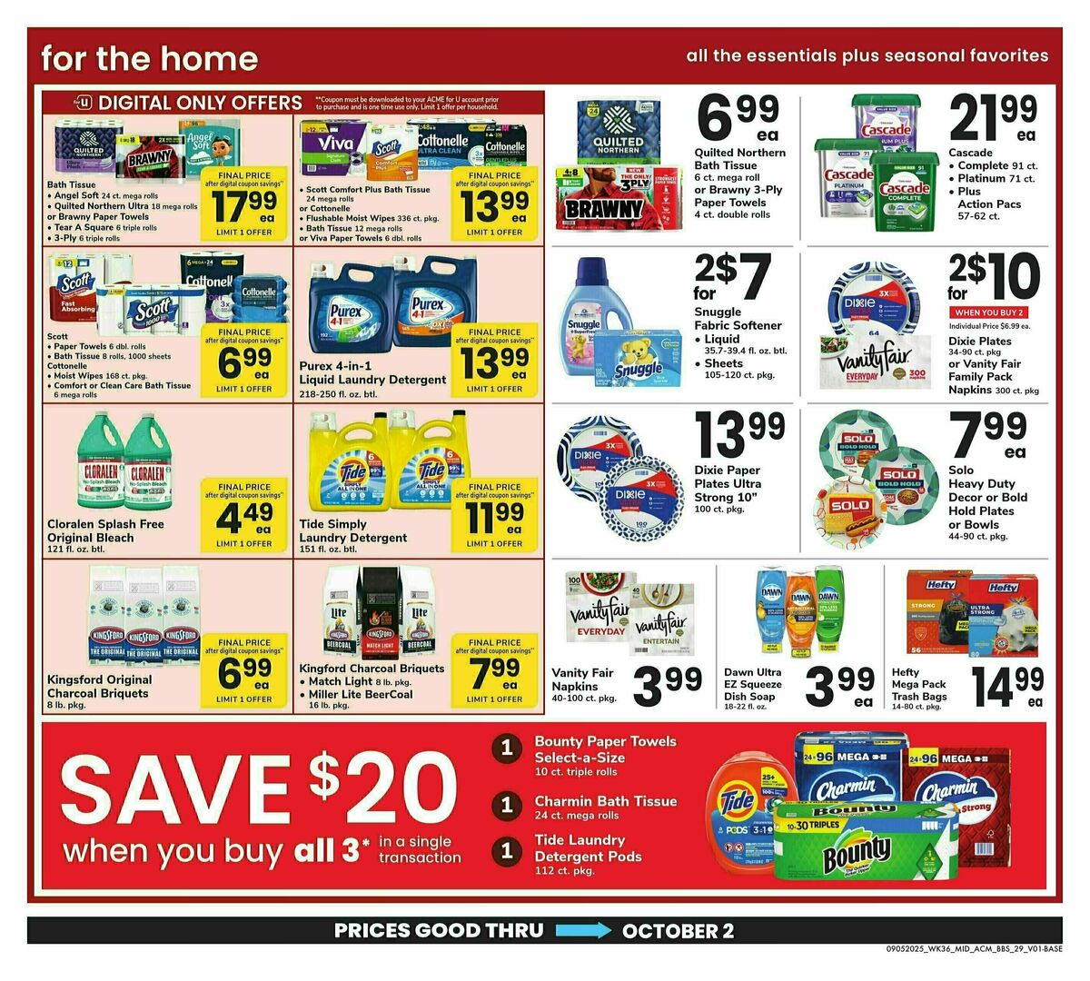 ACME Markets Big Book of Savings Weekly Ad from September 5