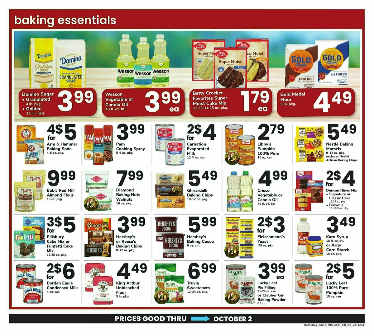 ACME Markets Big Book of Savings Weekly Ad from September 5