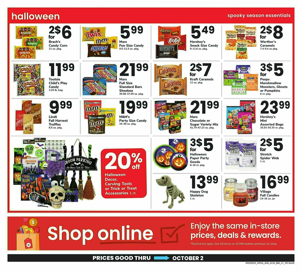 ACME Markets Big Book of Savings Weekly Ad from September 5