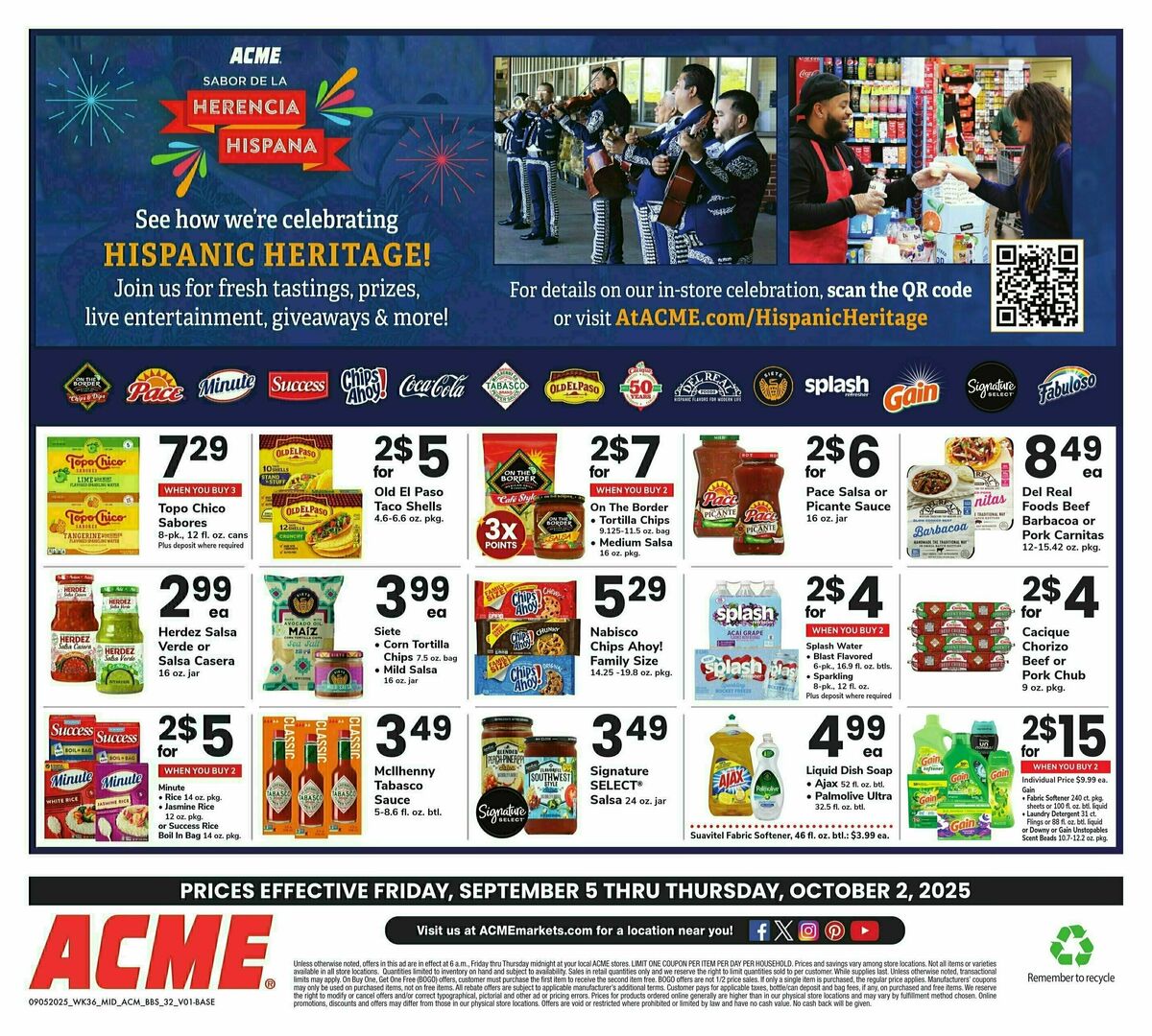 ACME Markets Big Book of Savings Weekly Ad from September 5