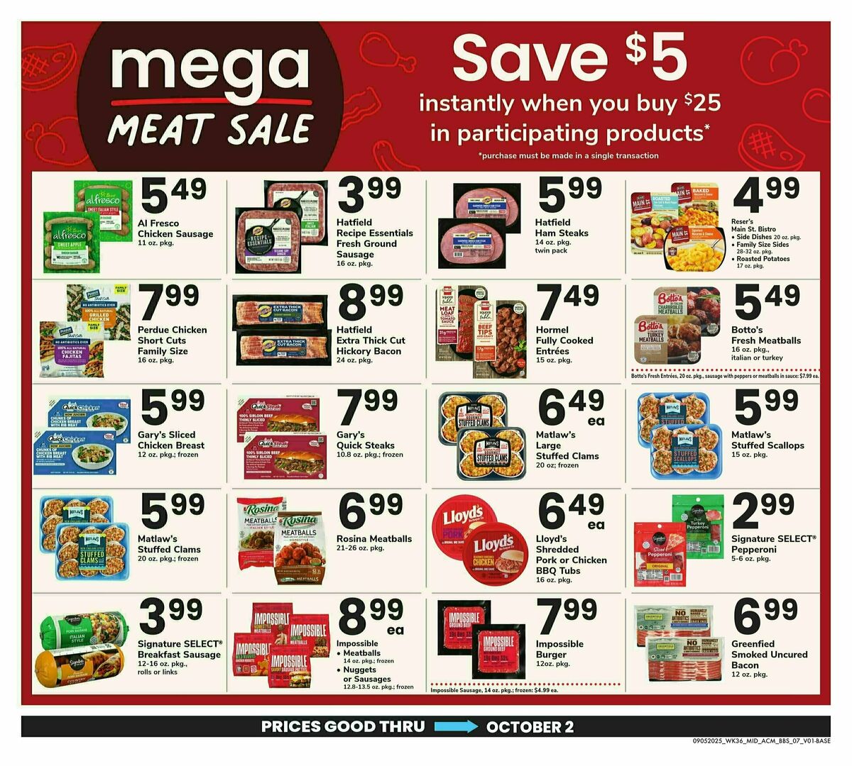 ACME Markets Big Book of Savings Weekly Ad from September 5