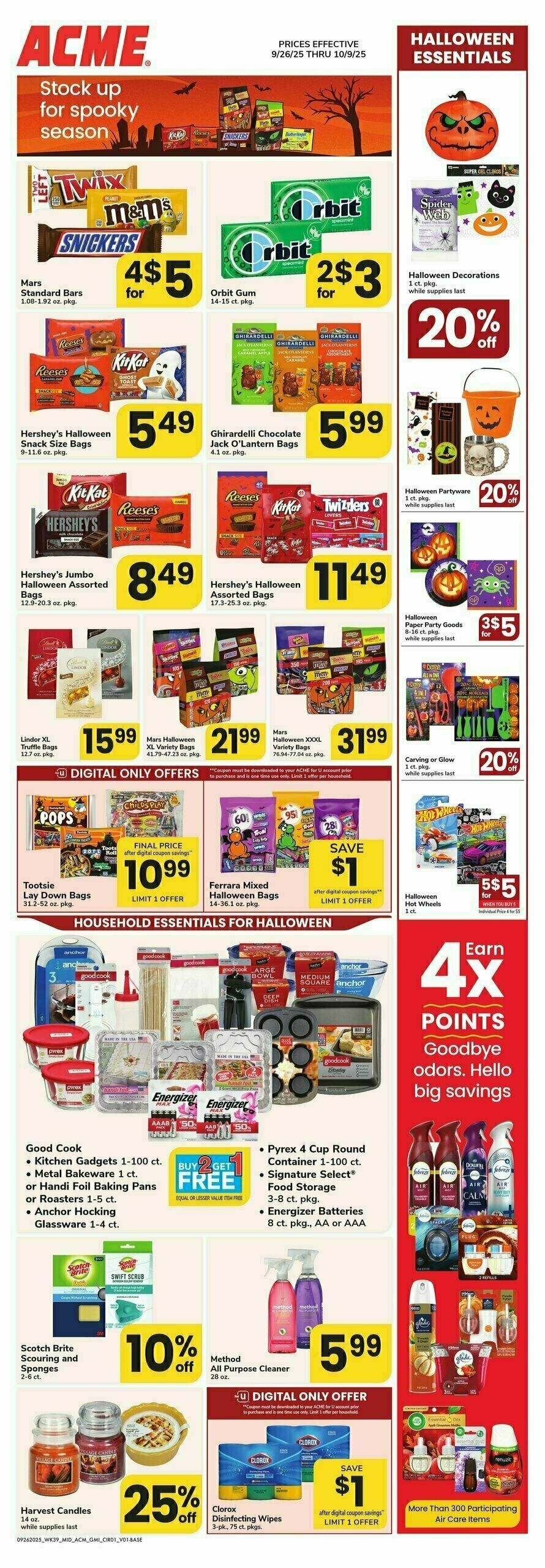 ACME Markets Health, Home & Beauty Weekly Ad from September 26