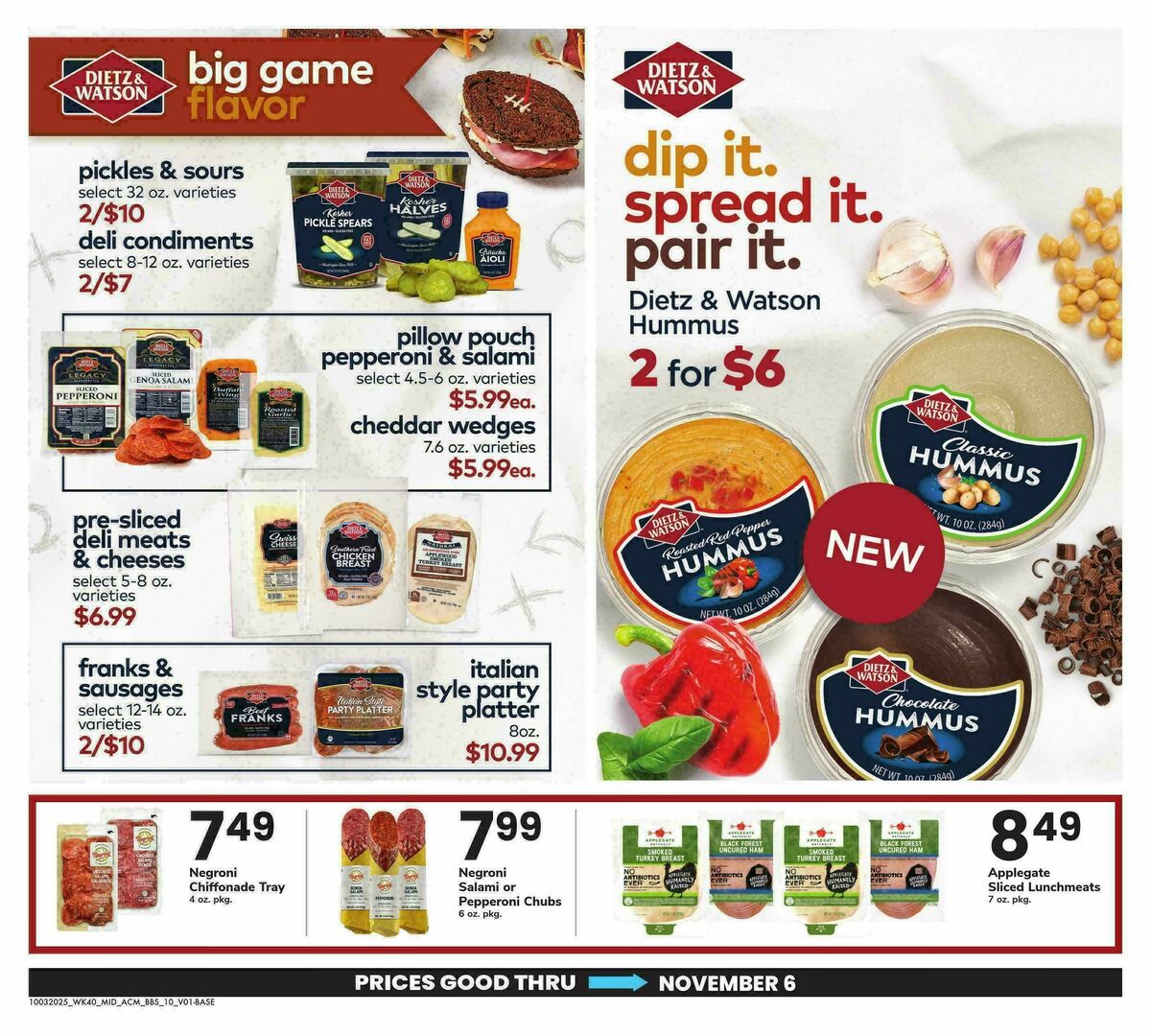 ACME Markets Big Book of Savings Weekly Ad from October 3