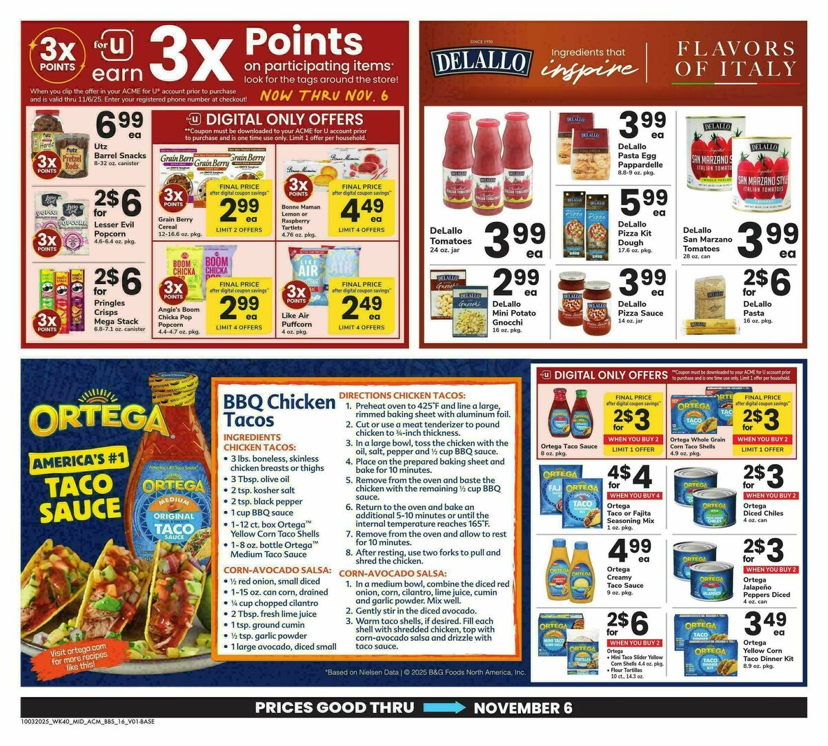 ACME Markets Big Book of Savings Weekly Ad from October 3