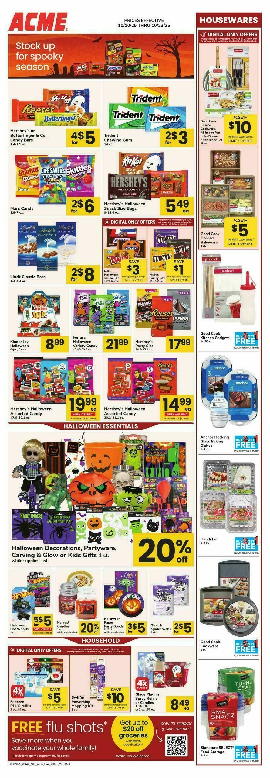 ACME Markets Health, Home & Beauty Weekly Ad from October 10