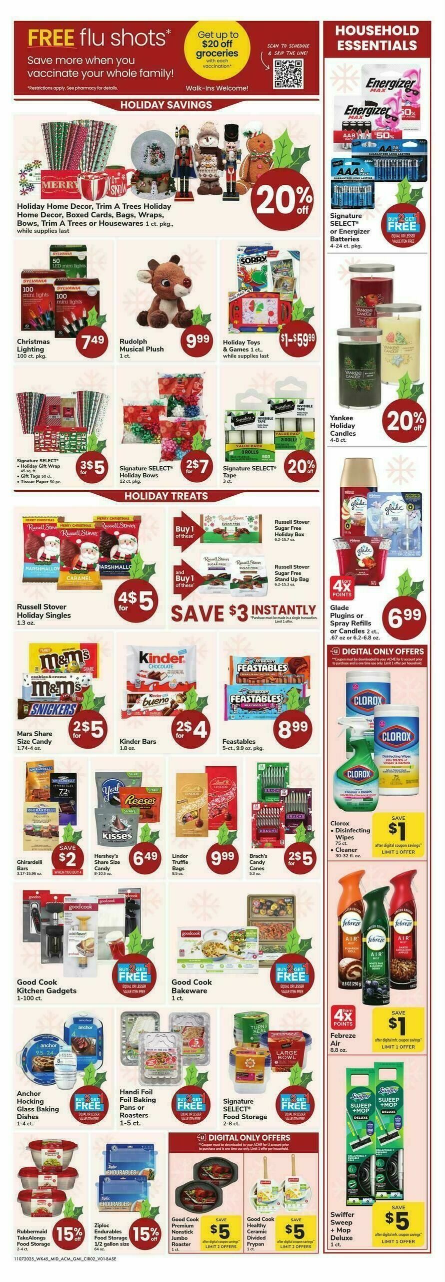 ACME Markets Health, Home & Beauty Weekly Ad from November 7