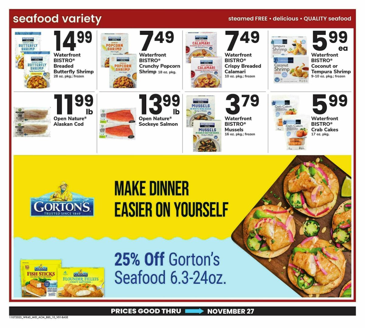 ACME Markets Big Book of Savings Weekly Ad from November 7