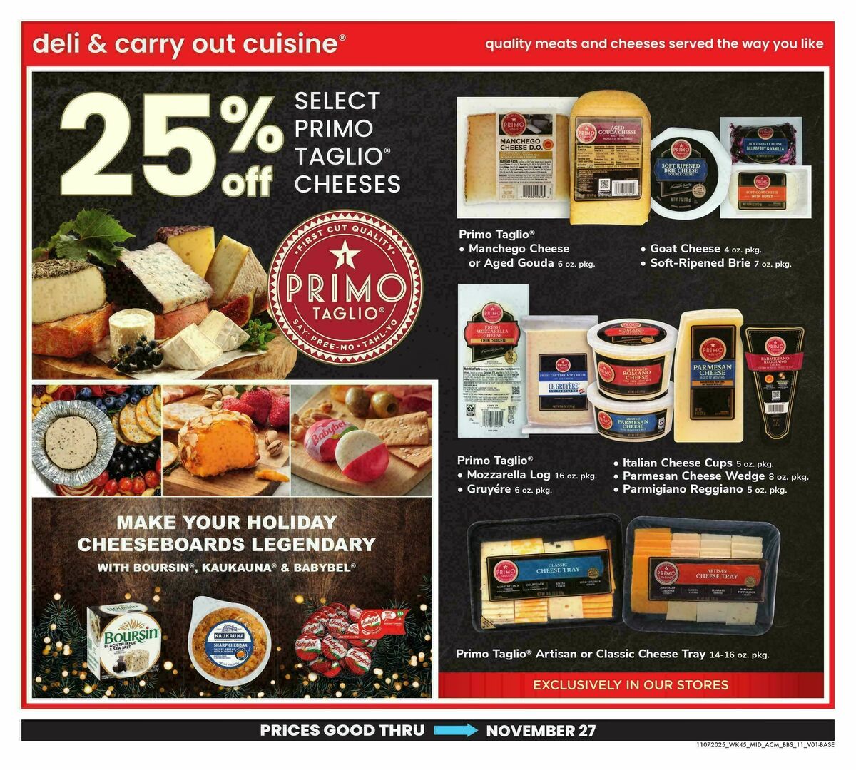 ACME Markets Big Book of Savings Weekly Ad from November 7