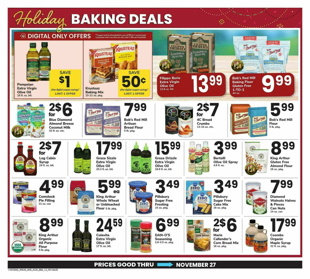 ACME Markets Big Book of Savings Weekly Ad from November 7