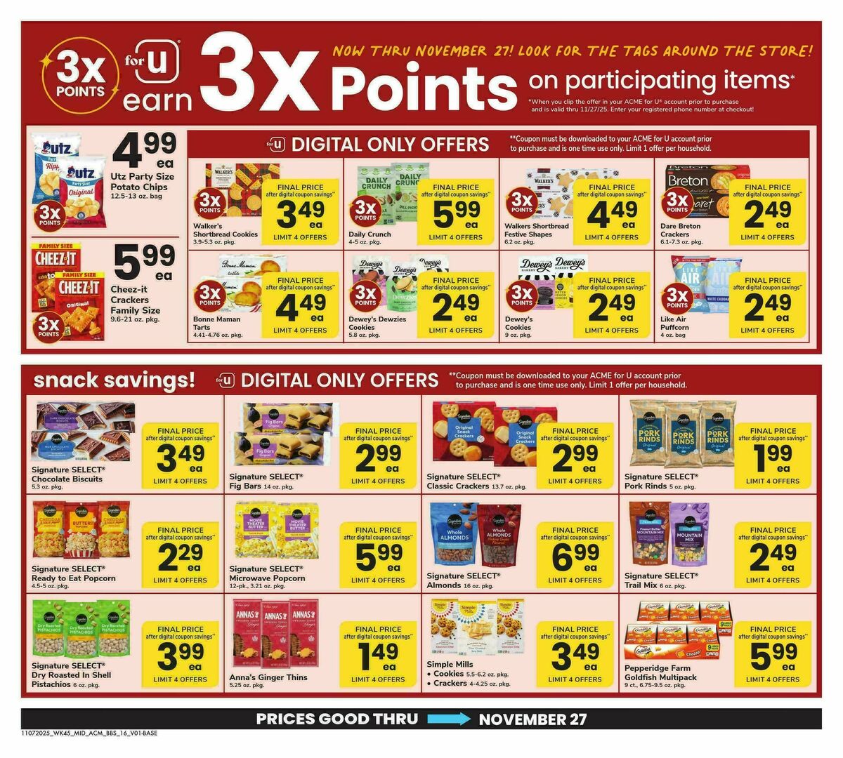 ACME Markets Big Book of Savings Weekly Ad from November 7