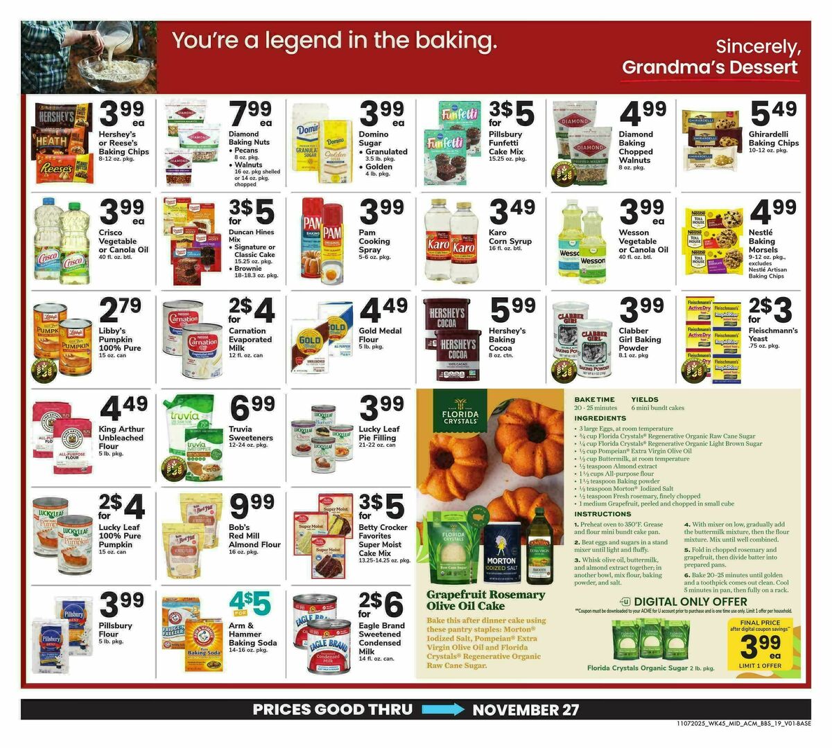 ACME Markets Big Book of Savings Weekly Ad from November 7