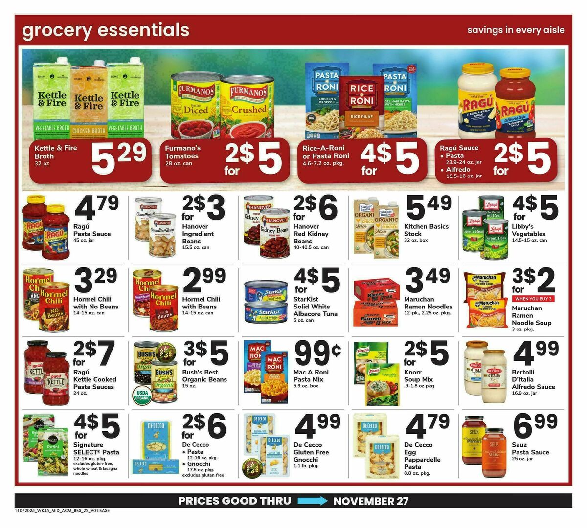 ACME Markets Big Book of Savings Weekly Ad from November 7