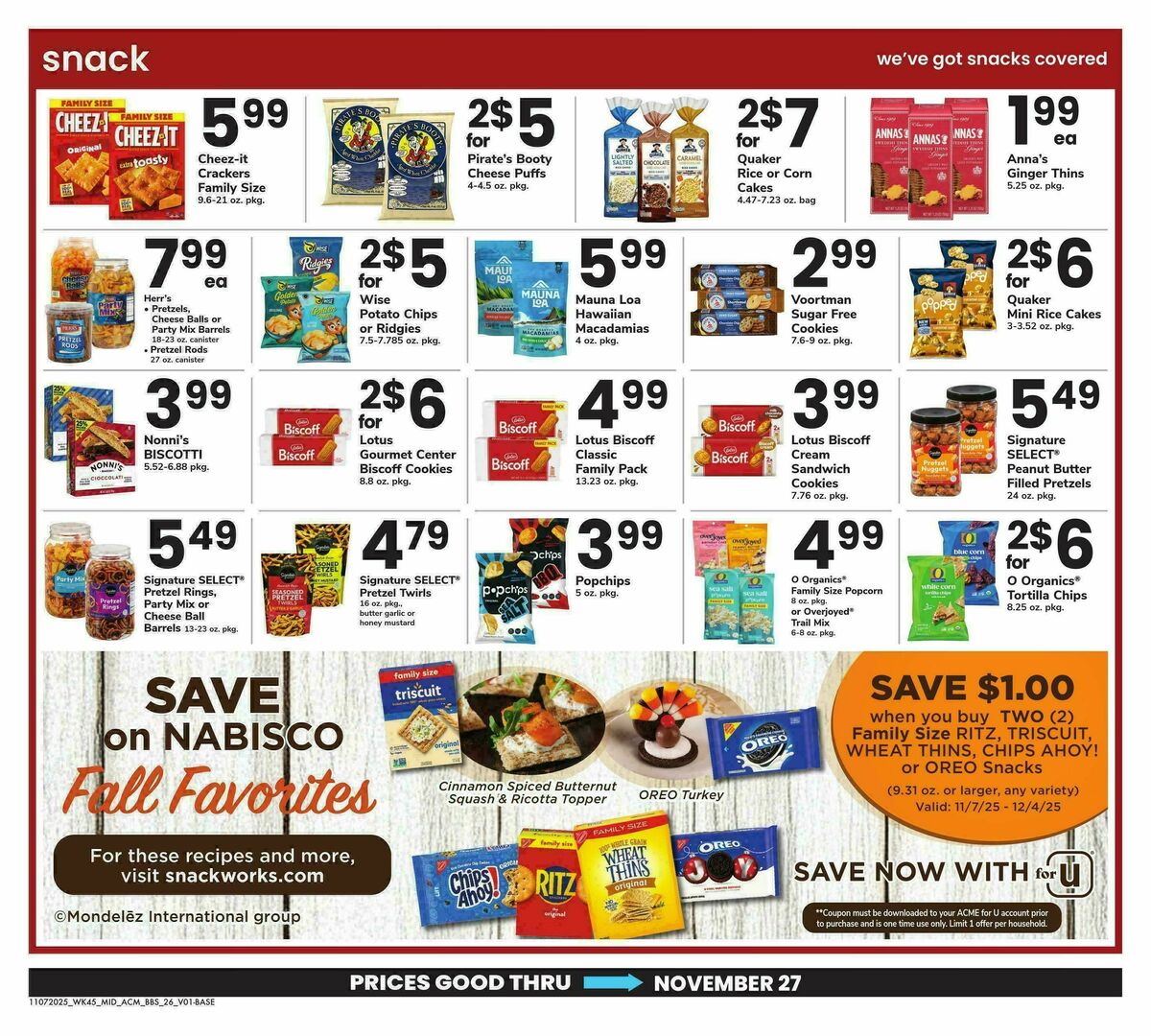 ACME Markets Big Book of Savings Weekly Ad from November 7