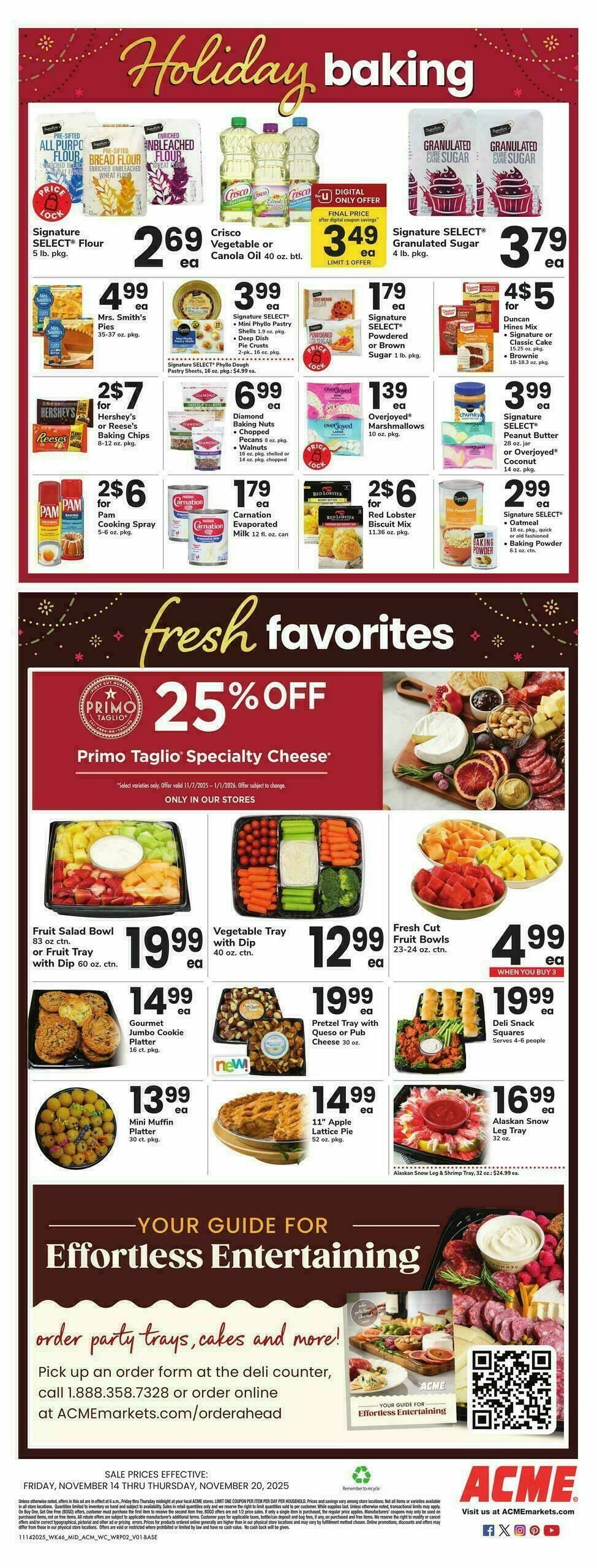 ACME Markets Weekly Ad from November 14