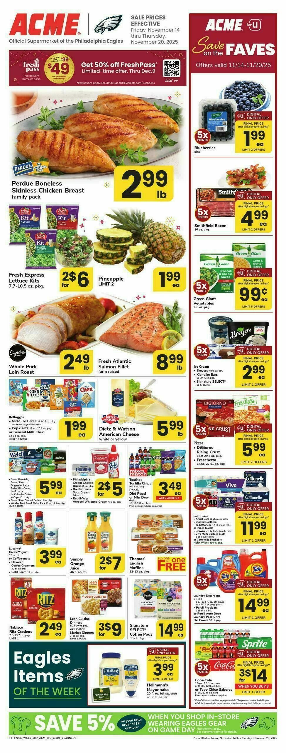 ACME Markets Weekly Ad from November 14