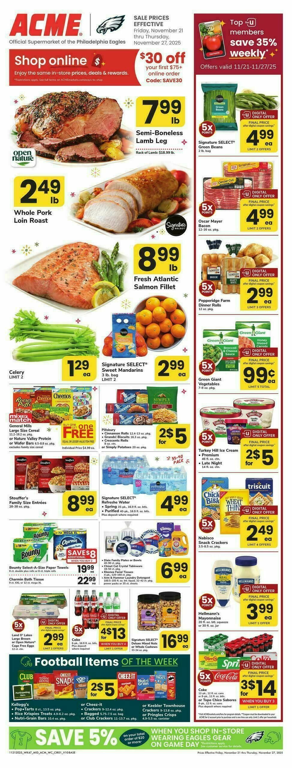 ACME Markets Weekly Ad from November 21