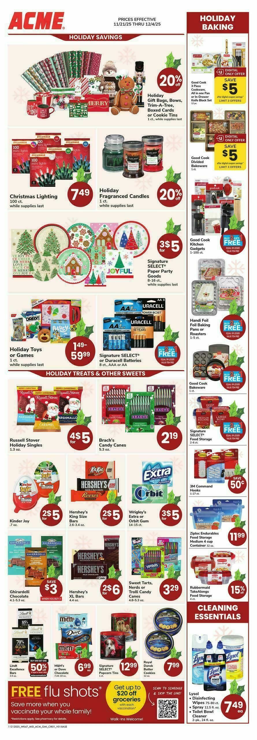 ACME Markets Health, Home & Beauty Weekly Ad from November 21