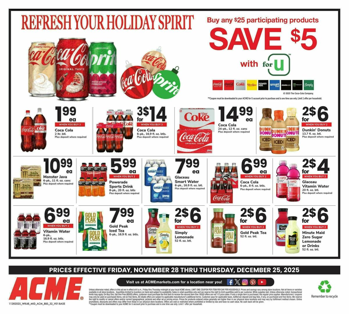 ACME Markets Big Book of Savings Weekly Ad from November 28