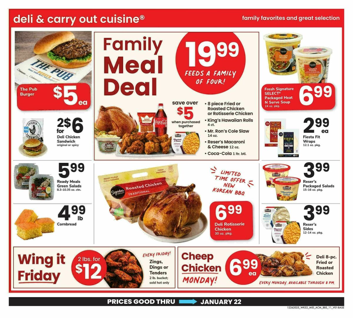 ACME Markets Big Book of Savings Weekly Ad from December 26