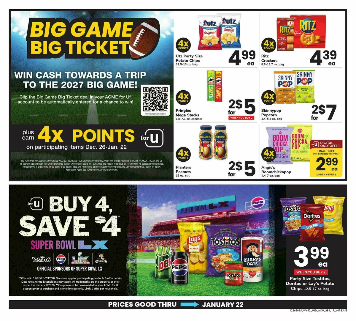ACME Markets Big Book of Savings Weekly Ad from December 26