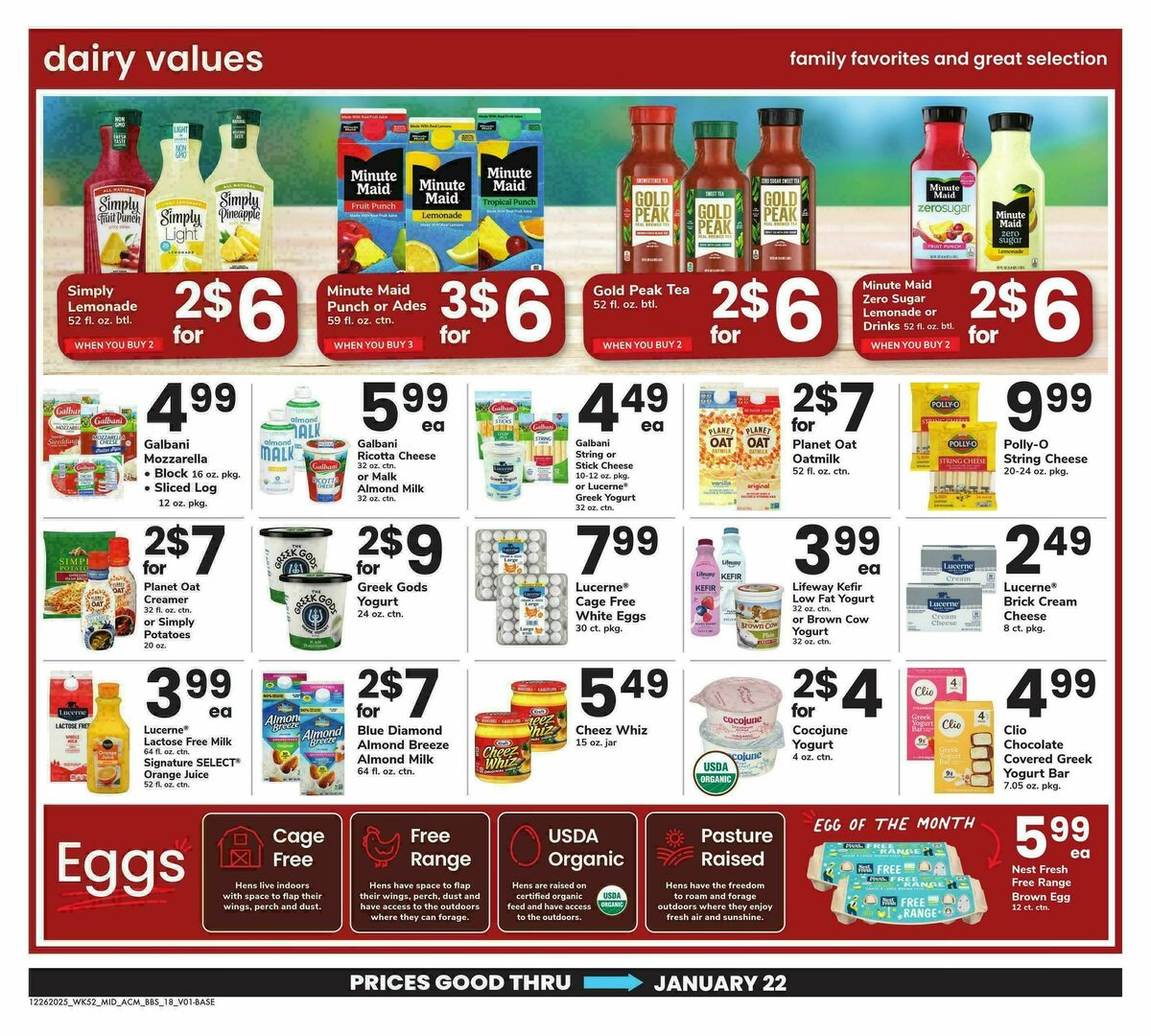 ACME Markets Big Book of Savings Weekly Ad from December 26