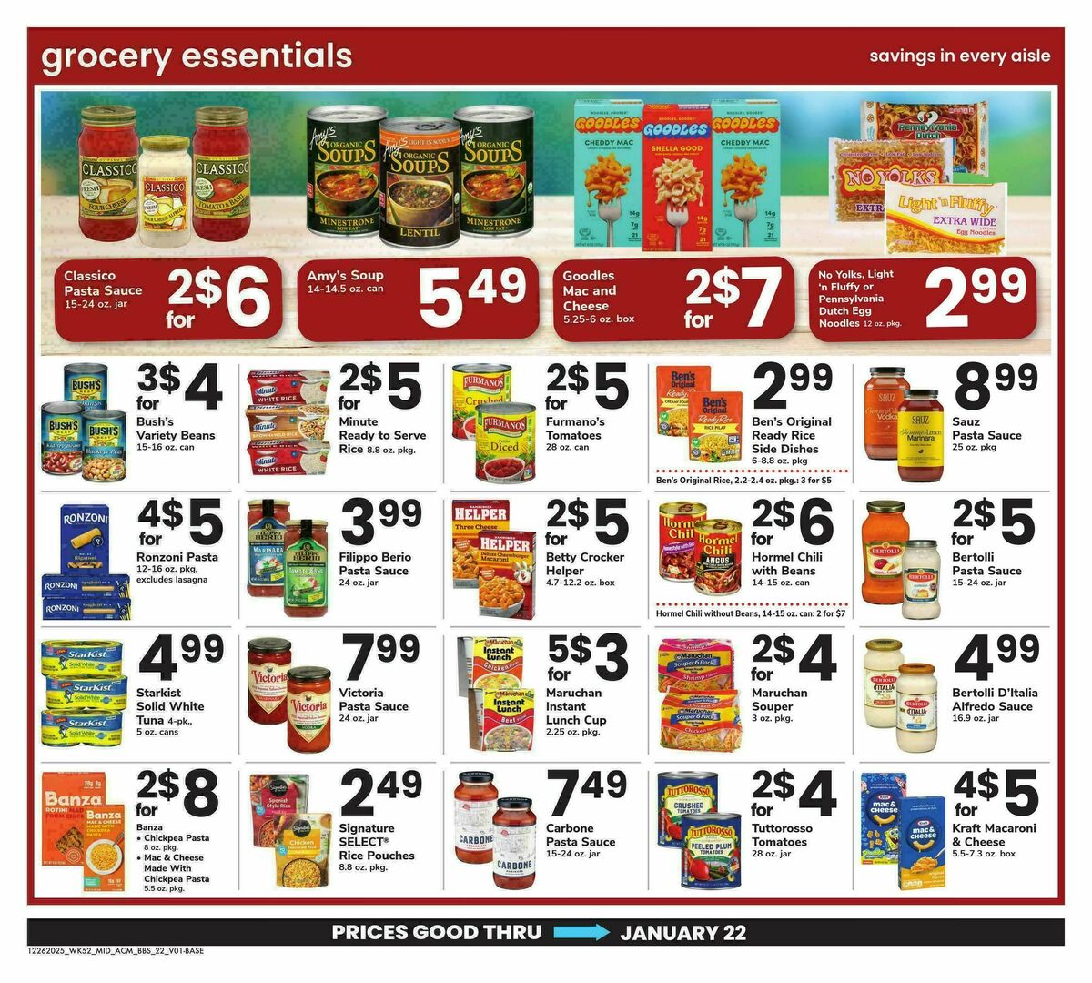 ACME Markets Big Book of Savings Weekly Ad from December 26